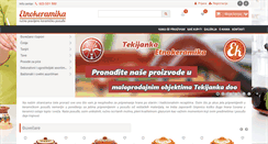 Desktop Screenshot of etnokeramika.com