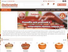 Tablet Screenshot of etnokeramika.com